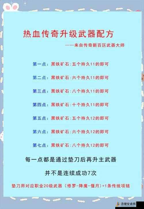 热血传奇手机版高效升级策略，全面掌握快速升级技巧与攻略